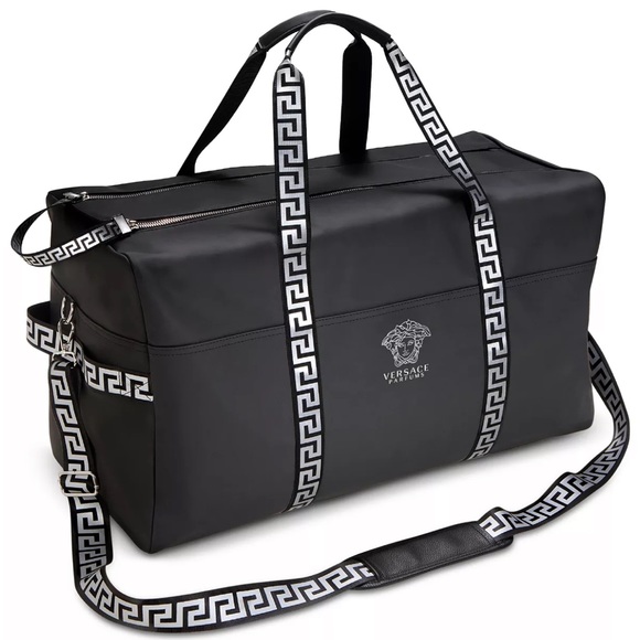 Versace | Bags | Versace Duffel Bag Travel Bag Luggage | Poshmark